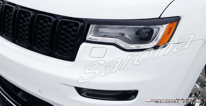 Custom Jeep Grand Cherokee  SUV/SAV/Crossover Eyelids (2014 - 2019) - $98.00 (Part #JP-004-EL)